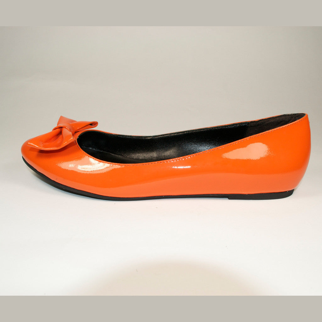 Neon 2025 orange flats